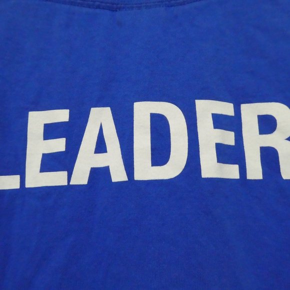 GILDAN Ultra Cotton, medium, blue sleeveless graphic tank top, GUC - Picture 10 of 12